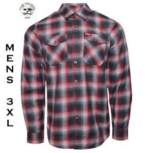 DIXXON FLANNEL - EQUALIZER  Flannel Shirt - Men's 3XL